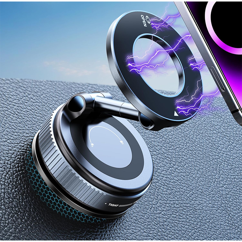 Car Vacuum - Soporte Magnético Plegable para Teléfono con