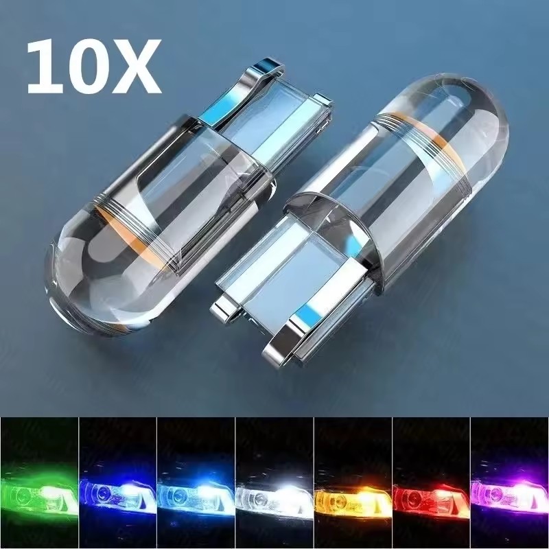 Car Led Light - Bombilla LED COB para coche, 10